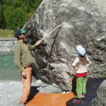 Boulderunterricht wie anno dazumal