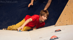 Moritz Perwitzschky auf dem CLIMB FREE 2011; Photo: Nick Stand