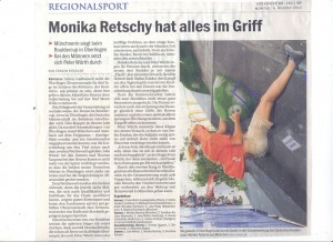 Südkurier berichtet über Moni in Überlingen Südkurier berichtet über Moni in Überlingen