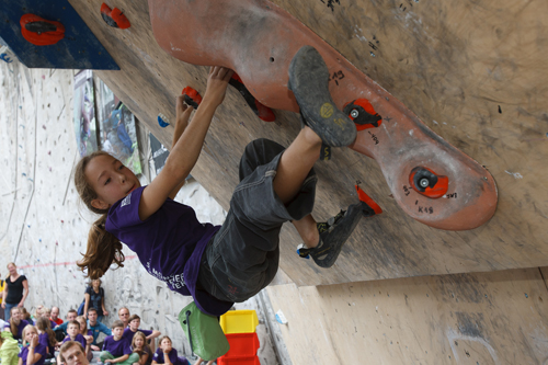 Romy Fuchs im Finale der Münchner Stadtmeisterschaft 2012; Foto: Marco Kost