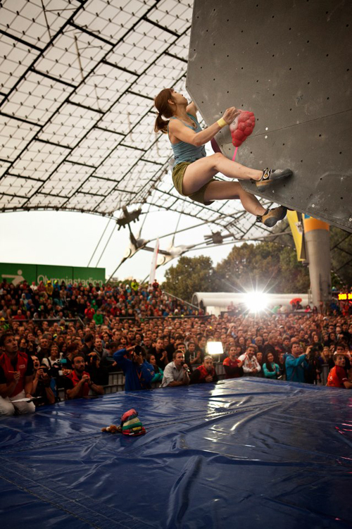 Akiyo Nogutchi in the final in Munich last year (photo: DAV) Akiyo Nogutchi in the final in Munich last year (photo: DAV)