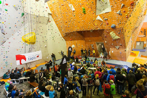 Austragungsort No Limit in Leipzig (Foto: DAV Sektion Leipzig) Austragungsort No Limit in Leipzig(Foto: DAV Sektion Leipzig)