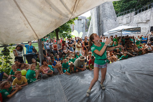 Frederike Fell im Finale der Münchner Stadtmeisterschaft 2013; Foto: Marco Kost