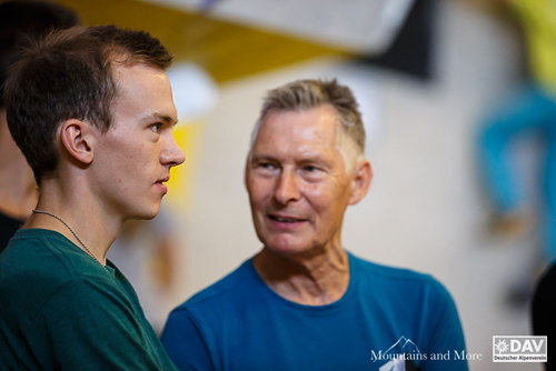 Chefschrauber Thomas Lindinger und sportlicher Leiter Reini Busko; Foto Marco Kost